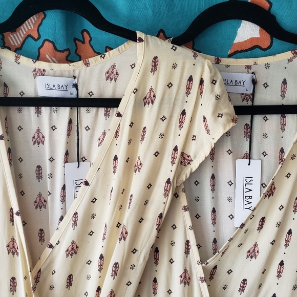 SWAPPED NWT Sunday’s Crop Sleeve Wrap Mini in Sand - Picture 6 of 9